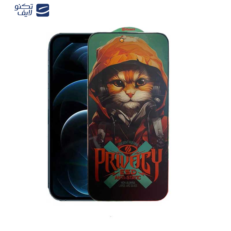 محافظ صفحه نمایش حریم شخصی اپیکوی مدل Hoodie Cat مناسب برای گوشی موبایل اپل iPhone 12 / 12 Pro محافظ صفحه نمایش حریم شخصی اپیکوی مدل Hoodie Cat مناسب برای گوشی موبایل اپل iPhone 12 / 12 Pro