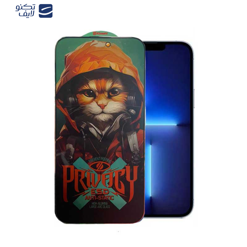 محافظ صفحه نمایش حریم شخصی اپیکوی مدل Privacy Hoodie Cat مناسب برای گوشی موبایل اپل iPhone 13 Pro Max /14 plus محافظ صفحه نمایش حریم شخصی اپیکوی مدل Privacy Hoodie Cat مناسب برای گوشی موبایل اپل iPhone 13 Pro Max /14 plus