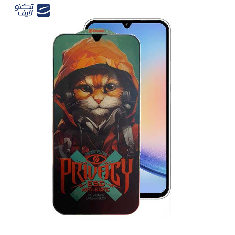 محافظ صفحه نمایش اپیکوی مدل Privacy Hoodie Cat مناسب برای گوشی موبایل سامسونگ Galaxy A24 4G/A25/A15 4G/5G /F34 محافظ صفحه نمایش اپیکوی مدل Privacy Hoodie Cat مناسب برای گوشی موبایل سامسونگ Galaxy A24 4G/A25/A15 4G/5G /F34
