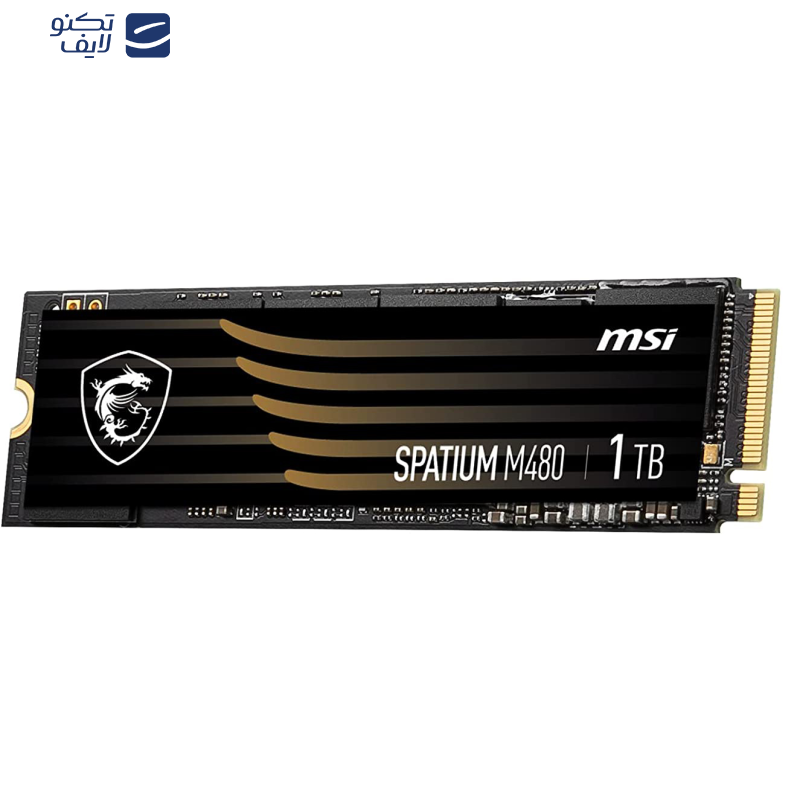 اس اس دی اینترنال ام اس آی مدل SPATIUM M480 PCIe 4.0 NVMe M.2 ظرفیت یک ترابایت اس اس دی اینترنال ام اس آی مدل SPATIUM M480 PCIe 4.0 NVMe M.2 ظرفیت یک ترابایت