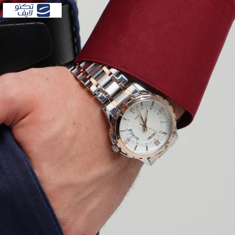 ساعت مچی عقربه‌ای مردانه اسکمی مدل 9069TRG