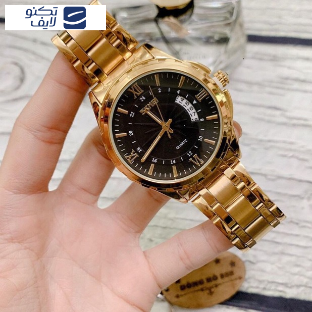 ساعت مچی عقربهای مردانه اسکمی مدل 9069GD ساعت مچی عقربهای مردانه اسکمی مدل 9069GD