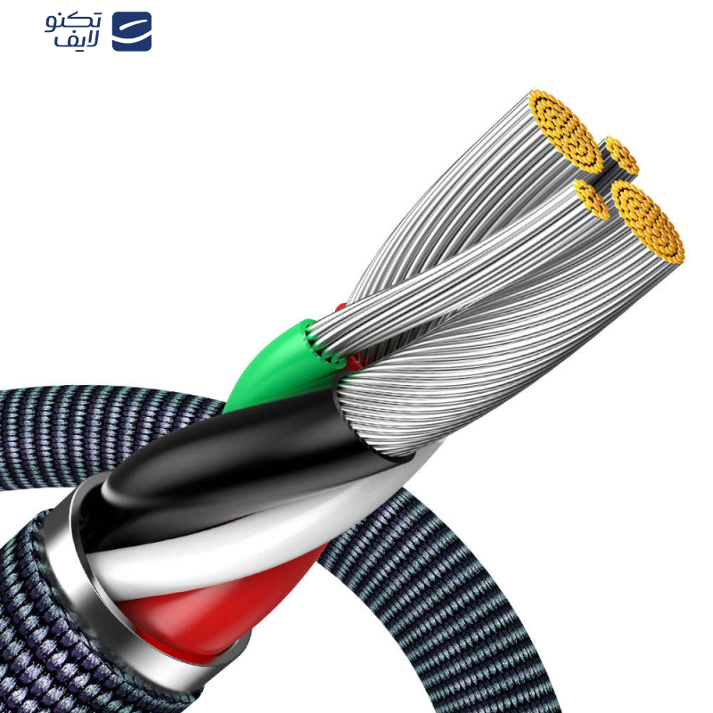 کابل USB به لایتنینگ بیسوس مدل CAJY000101-HIGH CURRENT طول 2 متر کابل USB به لایتنینگ بیسوس مدل CAJY000101-HIGH CURRENT طول 2 متر