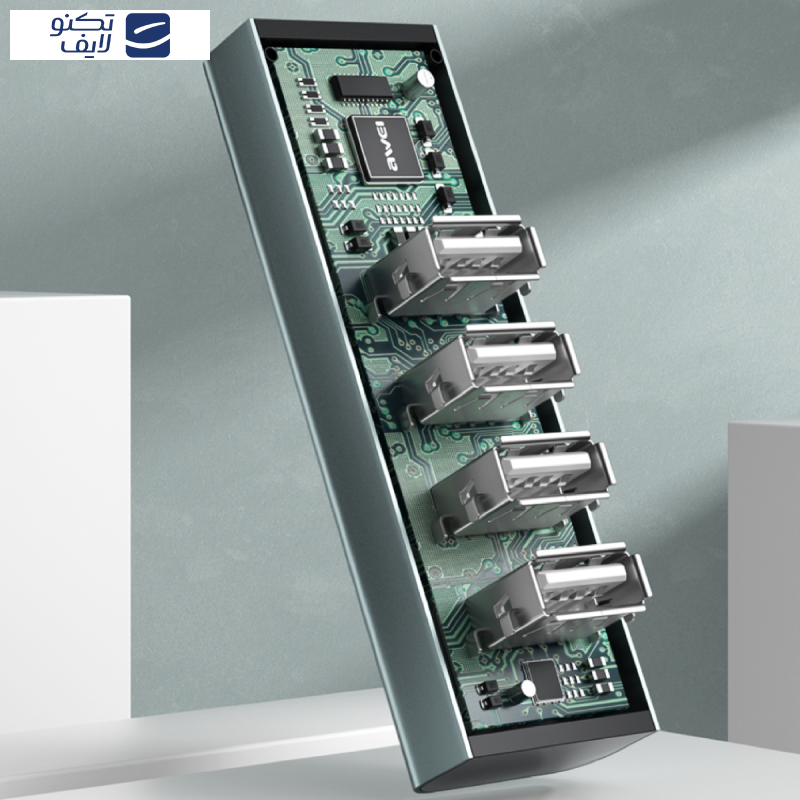 هاب 4 پورت USB 2.0 اوی مدل CL122 هاب 4 پورت USB 2.0 اوی مدل CL122