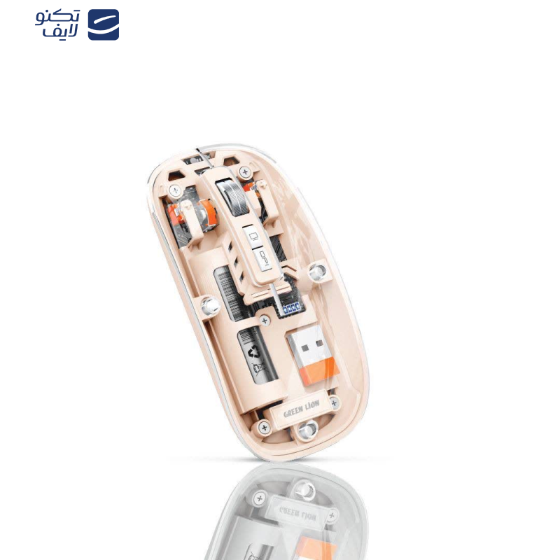 ماوس بی سیم گرین لاین مدل Transparent Mouse 2