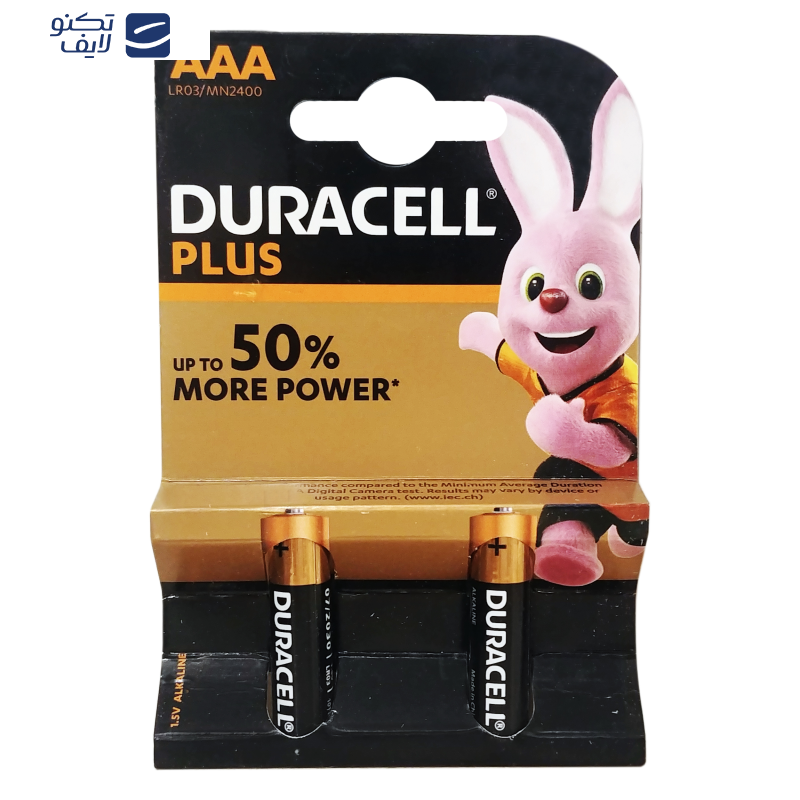باتری نیم قلمی دوراسل مدل PLUS-LR3 بسته 10 عددی