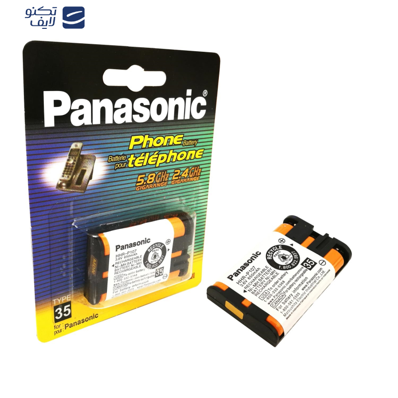 باتری تلفن بی سیم مدل HHR-P107-DM باتری تلفن بی سیم مدل HHR-P107-DM