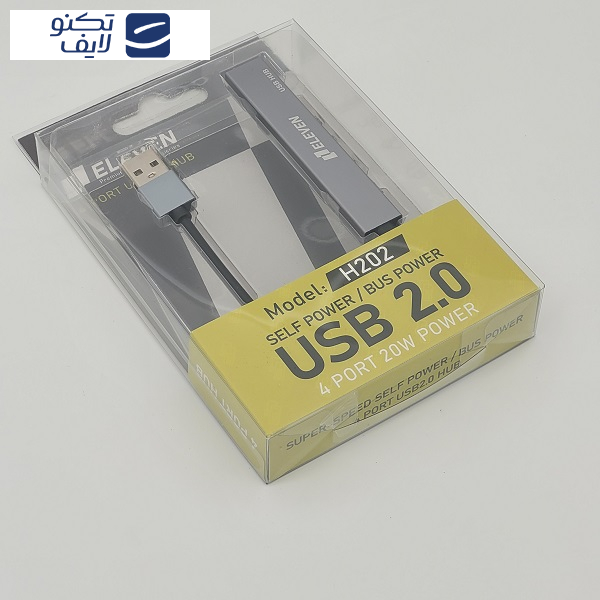هاب 4 پورت USB 2.0 ایلون مدل H202