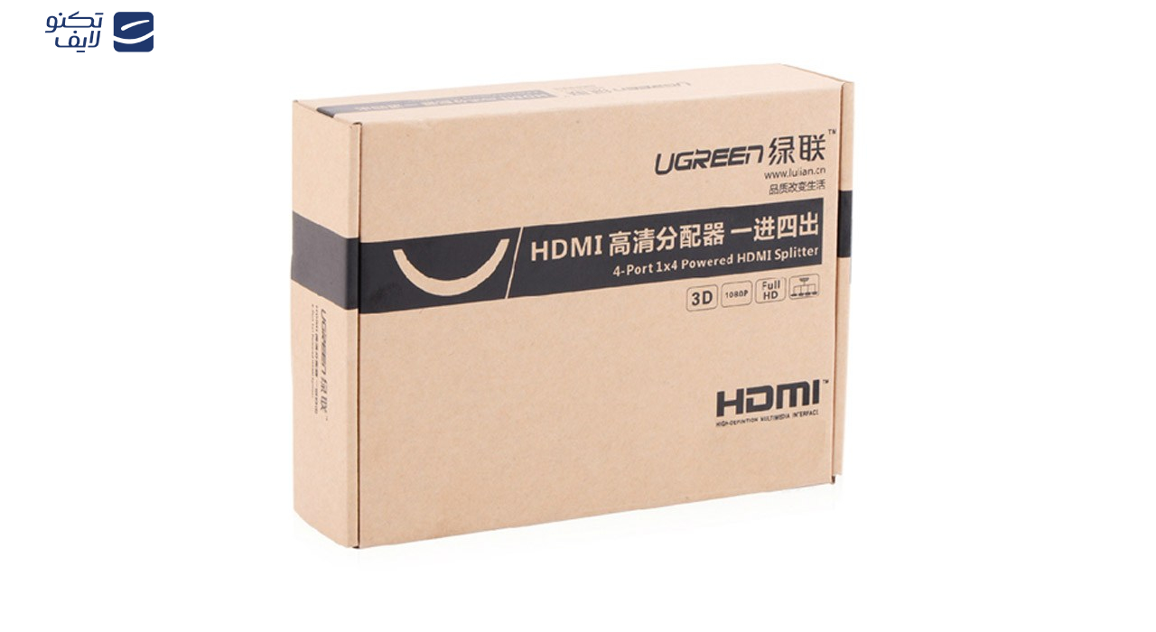 اسپلیتر 1 به 4 HDMI یوگرین مدل 40202 اسپلیتر 1 به 4 HDMI یوگرین مدل 40202