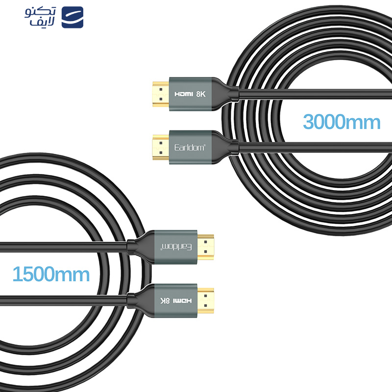 کابل HDMI ارلدام مدل  ET-W30 طول 3 متر