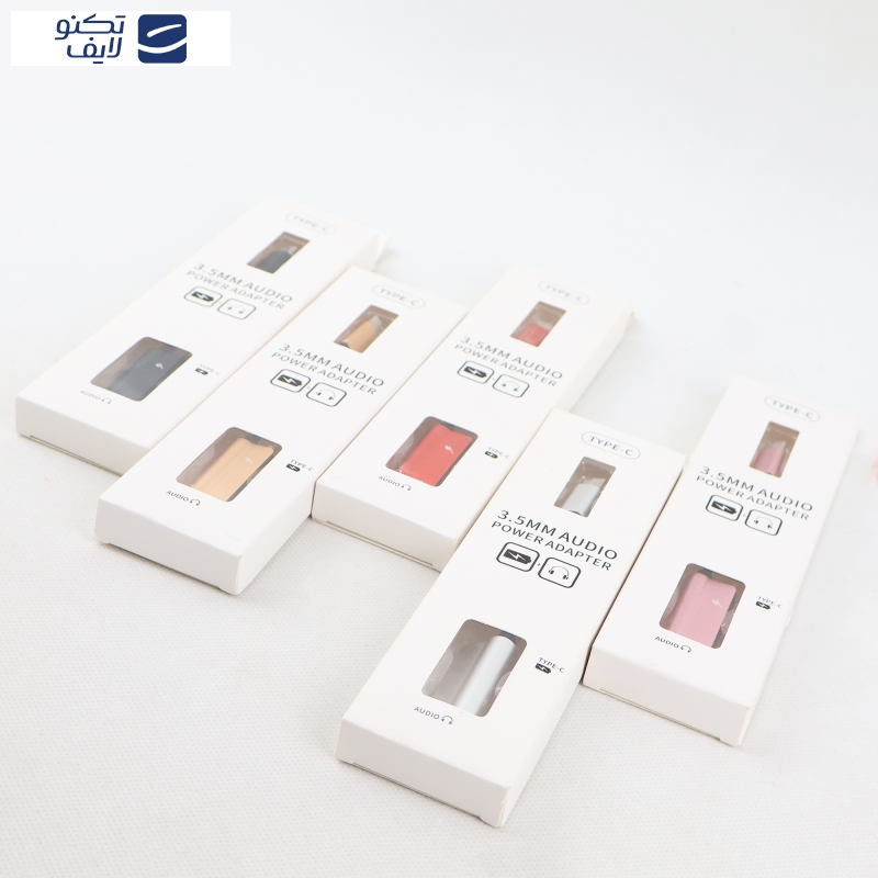 مبدل جک 3.5 به USB-C مدل M33 مبدل جک 3.5 به USB-C مدل M33