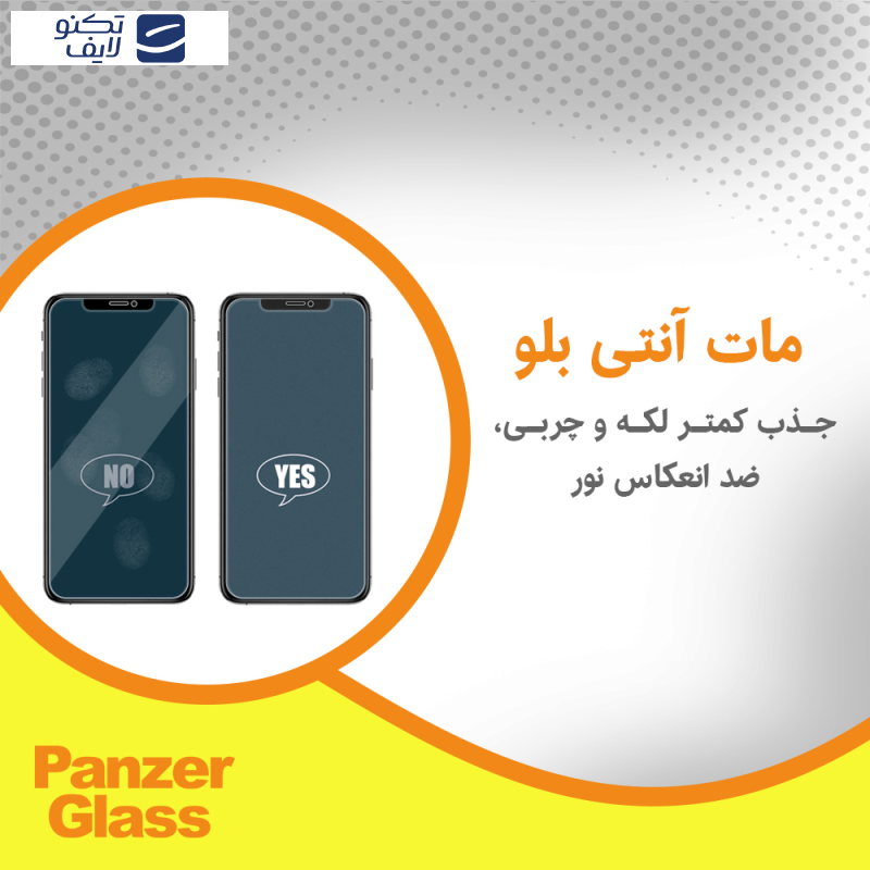  محافظ صفحه نمایش مات آنتی بلو پنزر گلس مدل Resistant مناسب برای گوشی موبایل بلک بری Z10