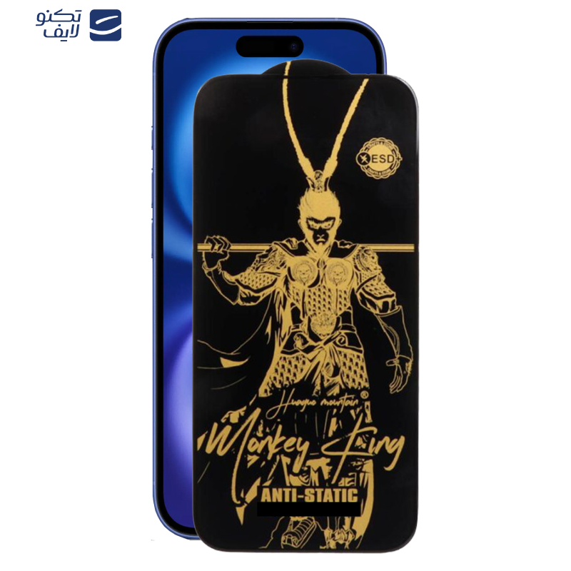 محافظ صفحه نمایش اپیکوی مدل Wukong ESD مناسب برای گوشی موبایل اپل iPhone 14 Pro Max/15 Plus/16 Plus محافظ صفحه نمایش اپیکوی مدل Wukong ESD مناسب برای گوشی موبایل اپل iPhone 14 Pro Max/15 Plus/16 Plus