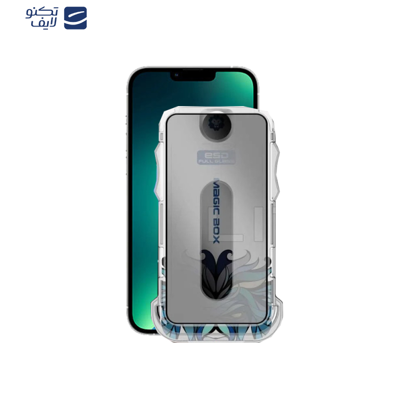 محافظ صفحه نمایش حریم شخصی اپیکوی مدل Lion Privacy Easy Install مناسب برای گوشی موبایل اپل iPhone 14 Plus/13 Pro Max به همراه کیت نصب محافظ صفحه نمایش حریم شخصی اپیکوی مدل Lion Privacy Easy Install مناسب برای گوشی موبایل اپل iPhone 14 Plus/13 Pro Max به همراه کیت نصب