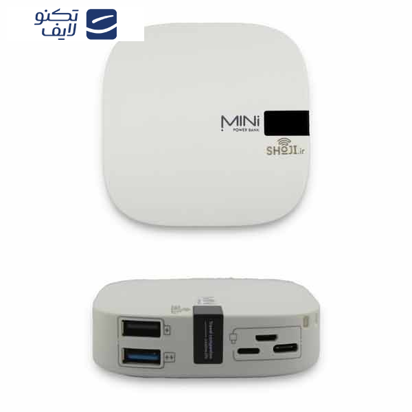 پاوربانک شوجی مدل SH-1057 ظرفیت 10000 میلی آمپر ساعت پاوربانک شوجی مدل SH-1057 ظرفیت 10000 میلی آمپر ساعت