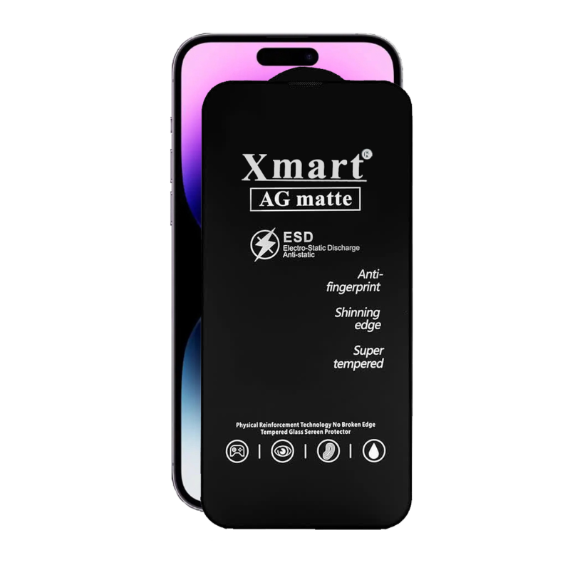 gallery-گلس گوشی مات اپل iPhone 16 Plus 15 Plus 14 Pro Max اپیکوی مدل Xmart Ag Matte copy.png gallery-گلس گوشی مات اپل iPhone 16 Plus 15 Plus 14 Pro Max اپیکوی مدل Xmart Ag Matte copy.png