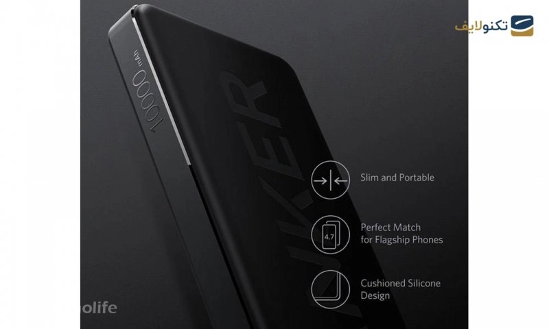 پاوربانک انکر مدل A1261 PowerCore II Slim با ظرفیت 10000 میلی آمپر ساعت