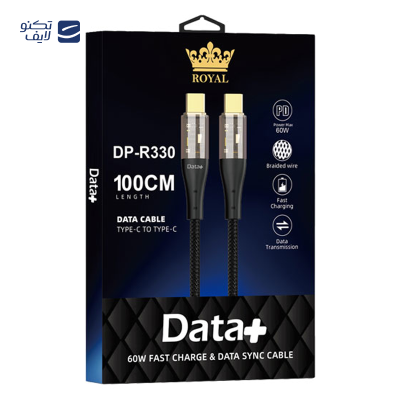 gallery-کابل دو سر تایپ سی دیتا پلاس مدل DP-R303 طول 1 متر copy.png gallery-کابل دو سر تایپ سی دیتا پلاس مدل DP-R303 طول 1 متر copy.png