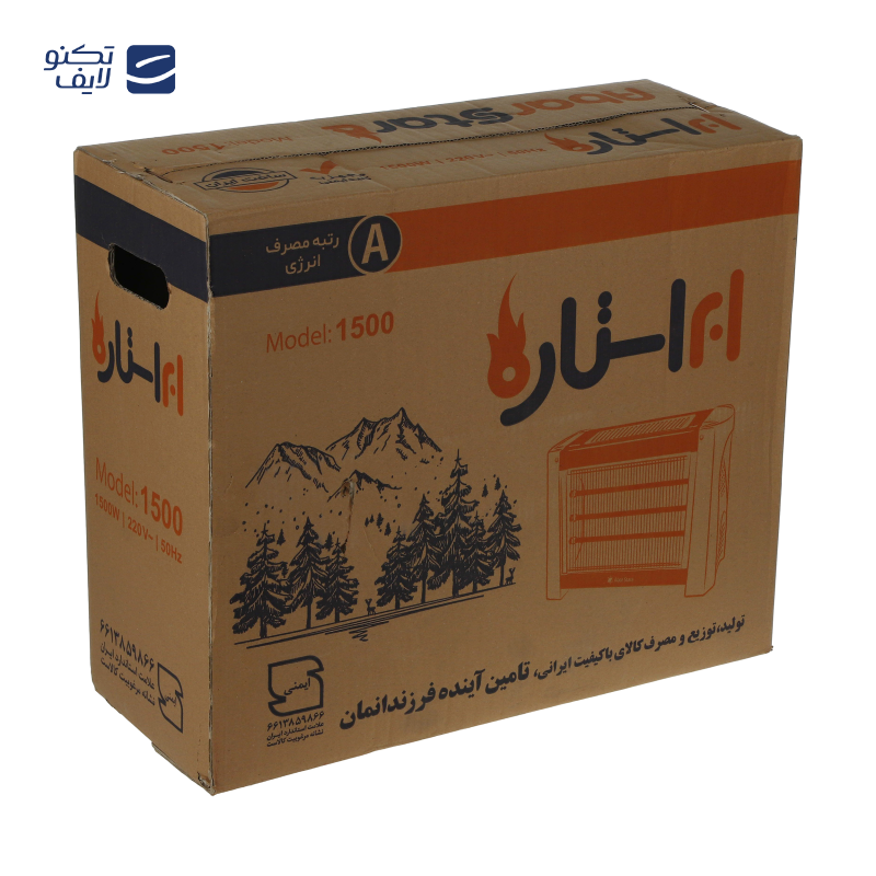 بخاری برقی ابر استاره مدل فراز
