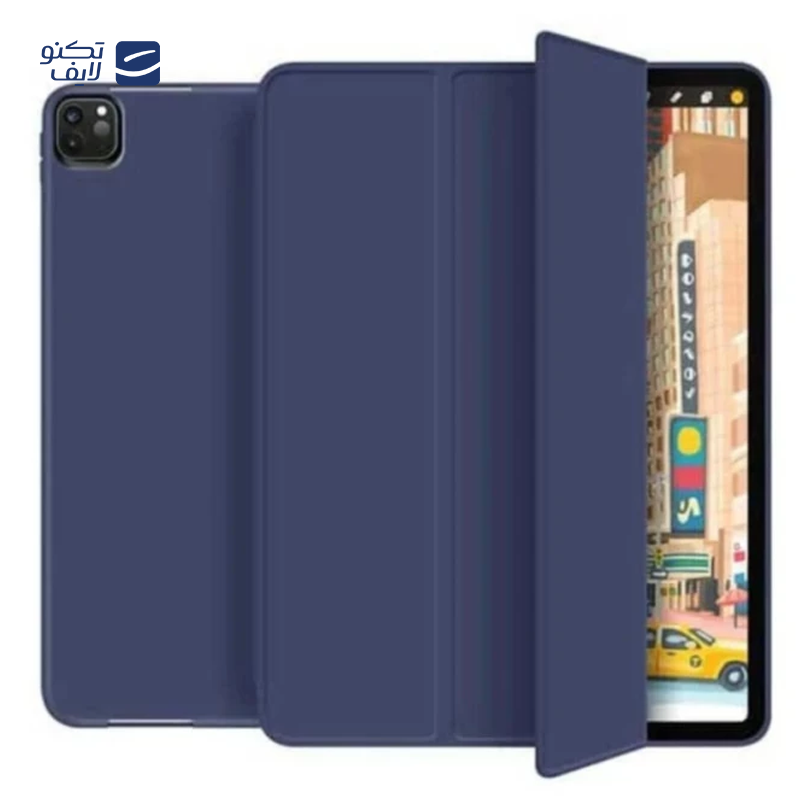 کیف کلاسوری زیفرند مدل Smart Leather مناسب برای تبلت اپل iPad Pro 11 2021 کیف کلاسوری زیفرند مدل Smart Leather مناسب برای تبلت اپل iPad Pro 11 2021