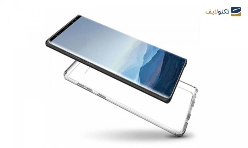 قاب ژله ای مدل B&W مناسب برای گوشی سامسونگ Note 9