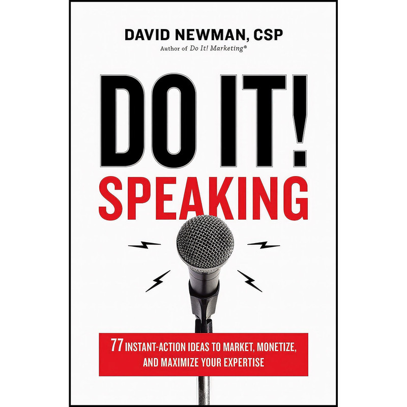 کتاب Do It Speaking اثر David Newman انتشارات AMACOM کتاب Do It Speaking اثر David Newman انتشارات AMACOM