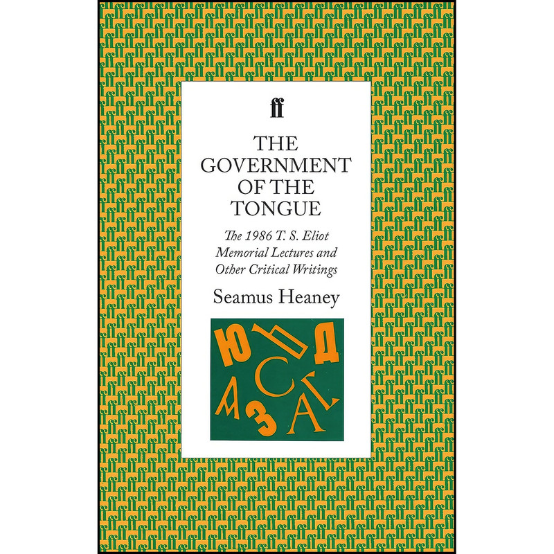 کتاب The Government of the Tongue اثر Seamus Heaney انتشارات Gardners Books کتاب The Government of the Tongue اثر Seamus Heaney انتشارات Gardners Books