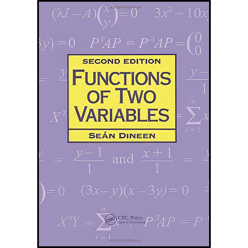 کتاب Functions of Two Variables, 2nd Edition اثر Sean Dineen and S. Dineen انتشارات تازه ها کتاب Functions of Two Variables, 2nd Edition اثر Sean Dineen and S. Dineen انتشارات تازه ها