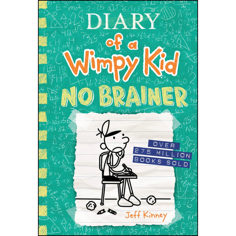 کتاب No Brainer اثر Jeff Kinney انتشارات Harry N. Abrams کتاب No Brainer اثر Jeff Kinney انتشارات Harry N. Abrams
