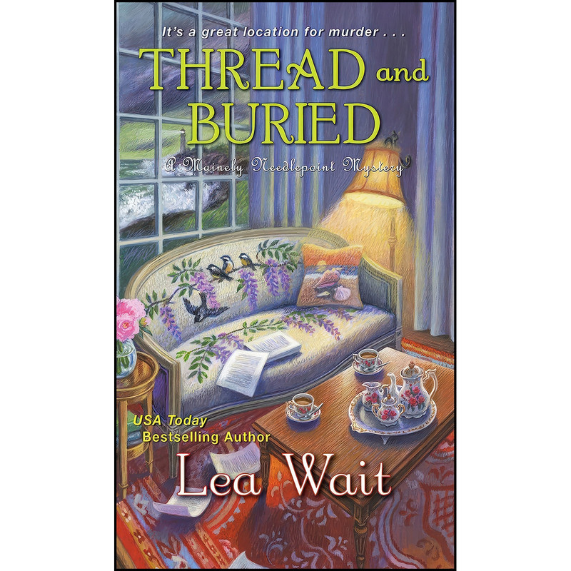 کتاب Thread and Buried اثر Lea Wait انتشارات Kensington کتاب Thread and Buried اثر Lea Wait انتشارات Kensington