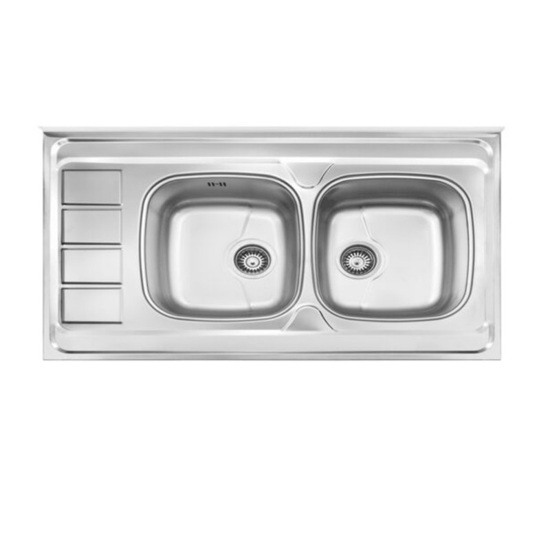 سینک ظرفشویی اخوان کد 163sp روکار سینک ظرفشویی اخوان کد 163sp روکار