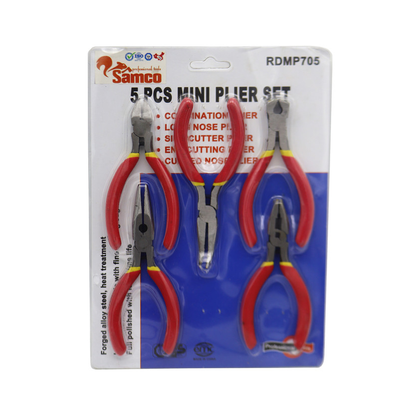 انبر سامکو مدل YP-4.5-5INCH مجموعه 5 عددی انبر سامکو مدل YP-4.5-5INCH مجموعه 5 عددی