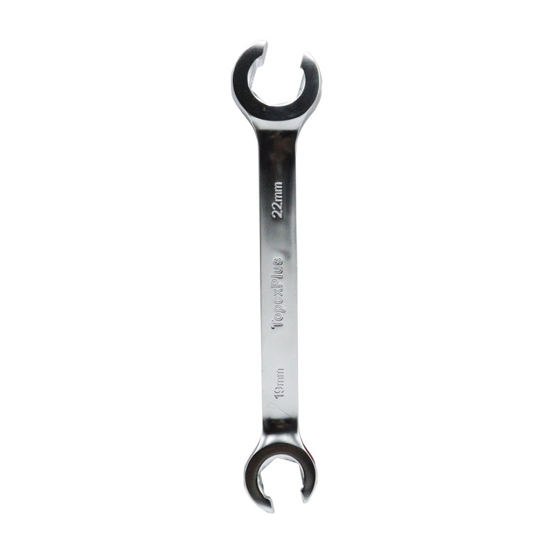 آچار دو سر رینگی تاپکس مدل چاکدار کد YP-19/22MM سایز 19- 22 میلی متر آچار دو سر رینگی تاپکس مدل چاکدار کد YP-19/22MM سایز 19- 22 میلی متر