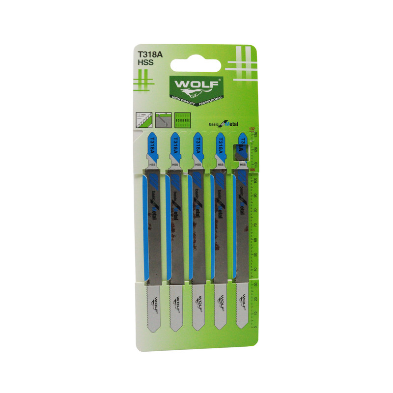 تیغه اره عمودبر ولف مدل YPB-METAL-T318A مجموعه 5 عددی