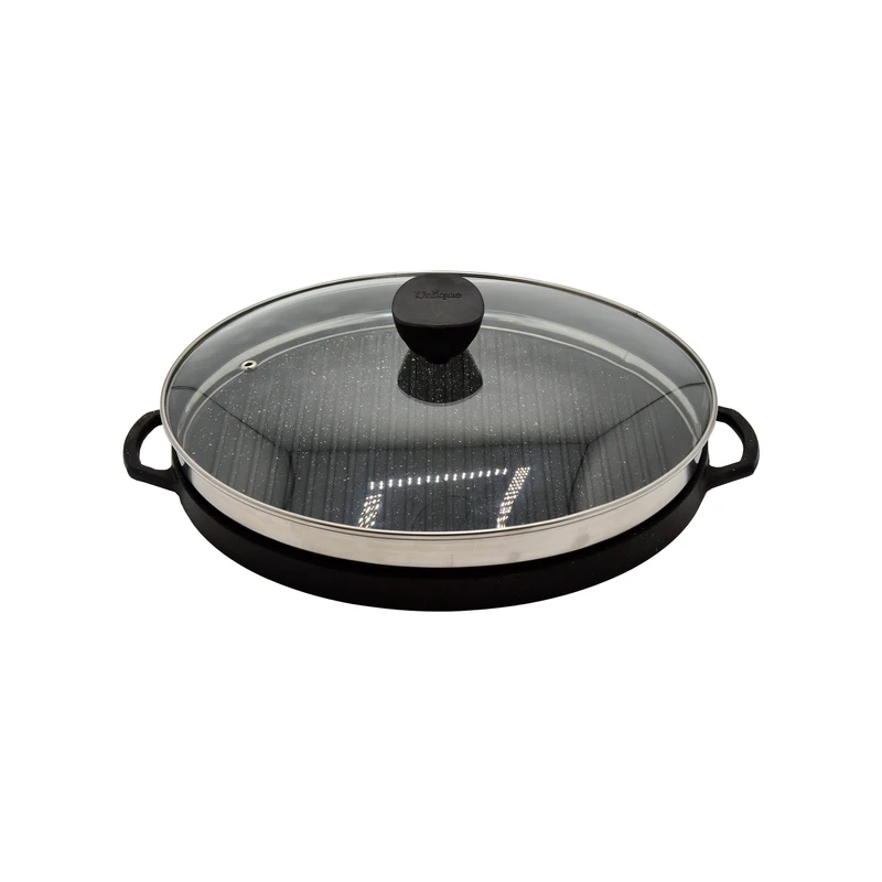 تابه گریل یونیک مدل گرد کد 6029 سایز 34