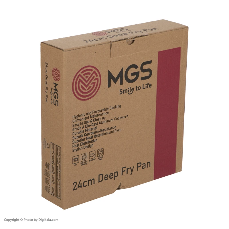 تابه ام جی اس طرح ایتالیا B سایز 24