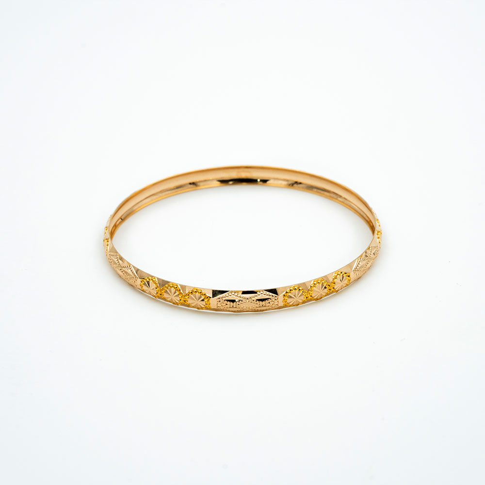 النگو طلا 18 عیار گالری طلا عرفان مدل فلاور 8040 کد 4028