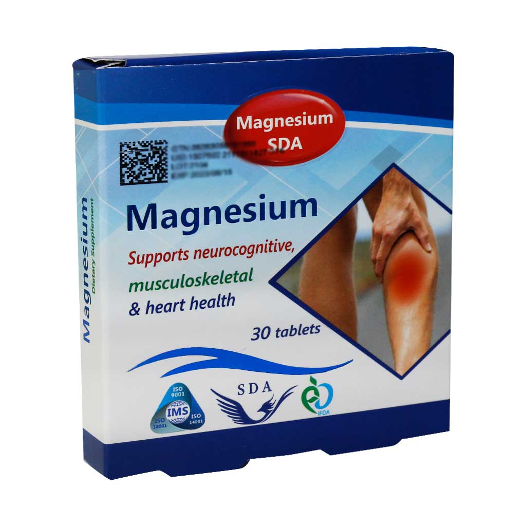 قرص منیزیم اس دی ای سیمرغ عطار دارو 30 عدد قرص منیزیم اس دی ای سیمرغ عطار دارو 30 عدد