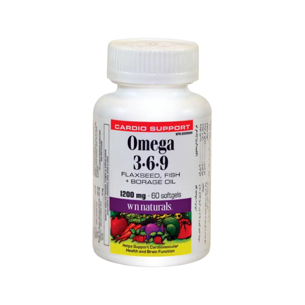 کپسول امگا 3 6 9 وبر نچرالز 60 عدد کپسول امگا 3 6 9 وبر نچرالز 60 عدد