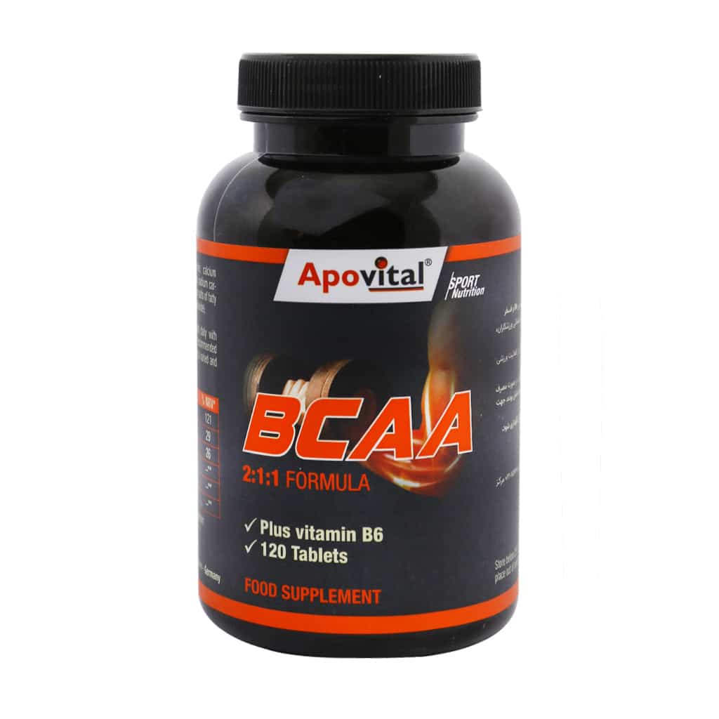 قرص BCAA آپوویتال 120 عدد قرص BCAA آپوویتال 120 عدد