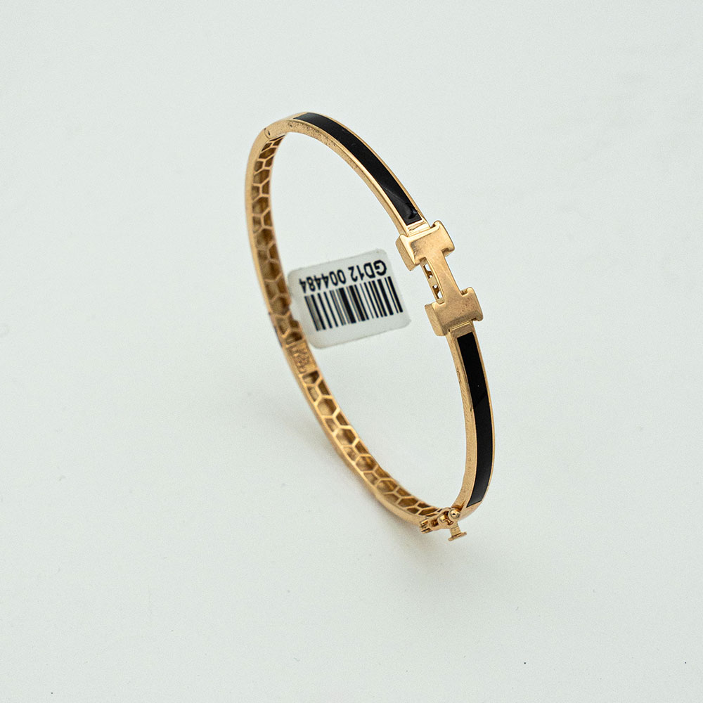 دستبند طلا گالری طلا عرفان زنانه مدل هرمس B  کد 4484