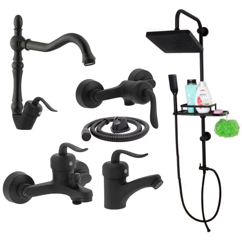 ست شیرآلات توفیق مدل قجری پلاس مجموعه 6 عددی ست شیرآلات توفیق مدل قجری پلاس مجموعه 6 عددی