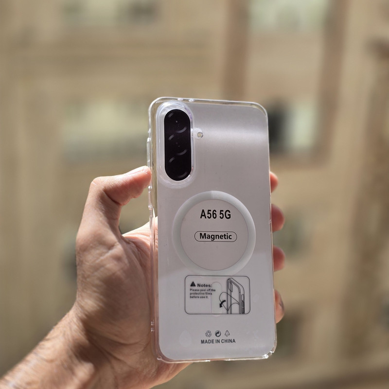 کاور زیفرند مدل Super Crystal Magsafe مناسب برای گوشی موبایل سامسونگ Galaxy A56 کاور زیفرند مدل Super Crystal Magsafe مناسب برای گوشی موبایل سامسونگ Galaxy A56