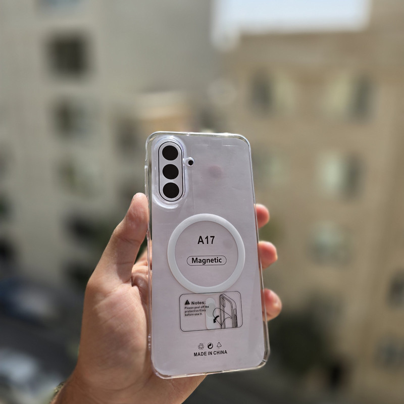 کاور زیفرند مدل Super Crystal Magsafe مناسب برای گوشی موبایل سامسونگ Galaxy A17 کاور زیفرند مدل Super Crystal Magsafe مناسب برای گوشی موبایل سامسونگ Galaxy A17