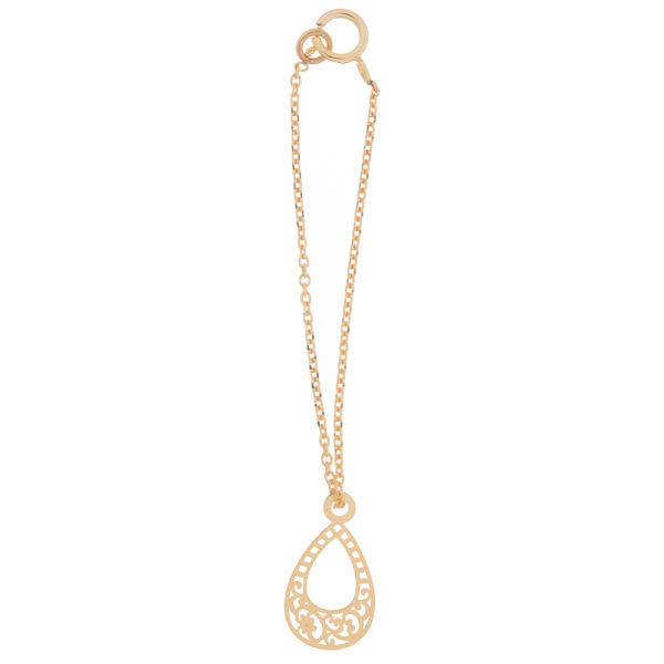 آویز ساعت طلا 18 عیار شمیم گلد گالری مدل Dw2112