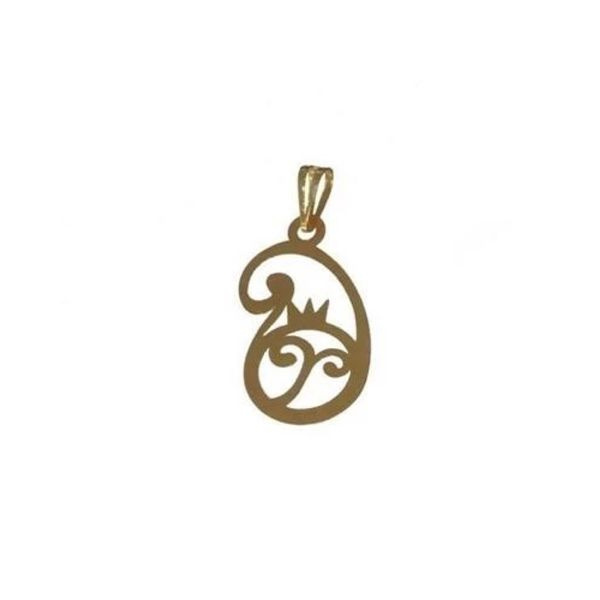 آویز گردنبند طلا 18 عیار شمیم گلد گالری مدل انار 401 آویز گردنبند طلا 18 عیار شمیم گلد گالری مدل انار 401