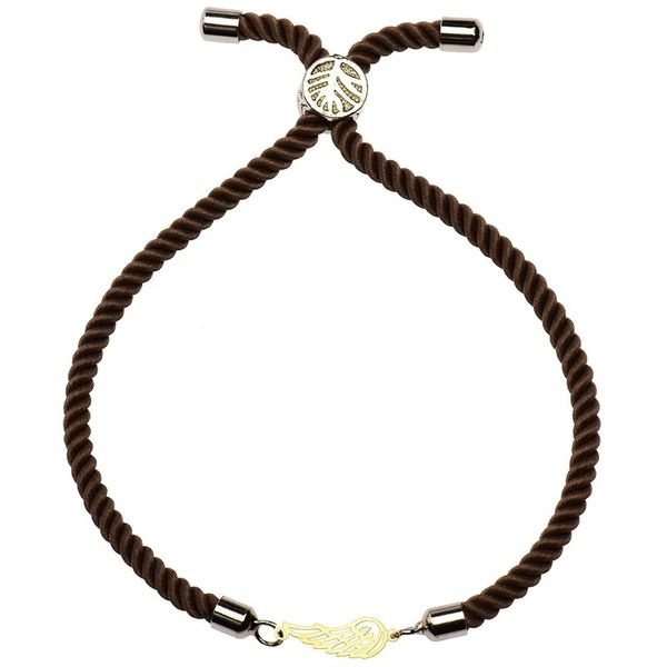 دستبند طلا 18 عیار زنانه شمیم گلد گالری مدل M169 دستبند طلا 18 عیار زنانه شمیم گلد گالری مدل M169