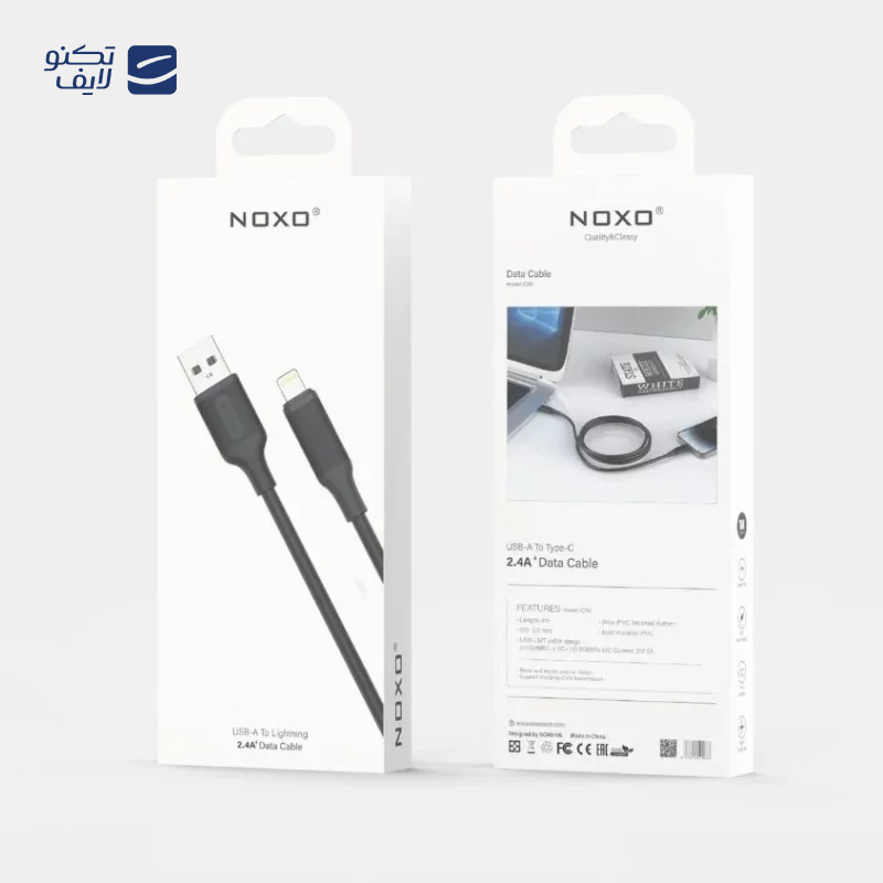 gallery-کابل لایتنینگ نوکسو مدل CN-2 طول 1 متر copy.png