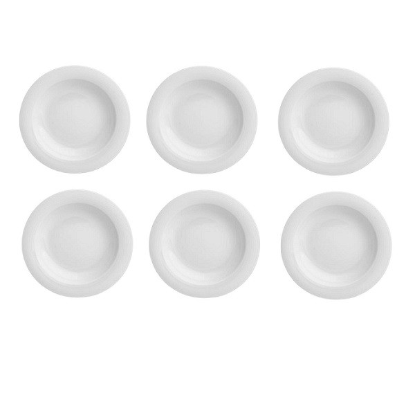 بشقاب خورش خوری چینی زرین ایران مدل هتلی 49 کد 20 درجه عالی بسته 6 عددی بشقاب خورش خوری چینی زرین ایران مدل هتلی 49 کد 20 درجه عالی بسته 6 عددی