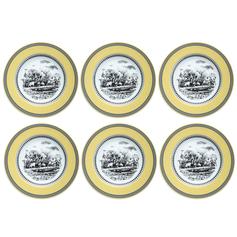 پیش دستی چینی زرین ایران مدل W-01 بسته 6 عددی پیش دستی چینی زرین ایران مدل W-01 بسته 6 عددی
